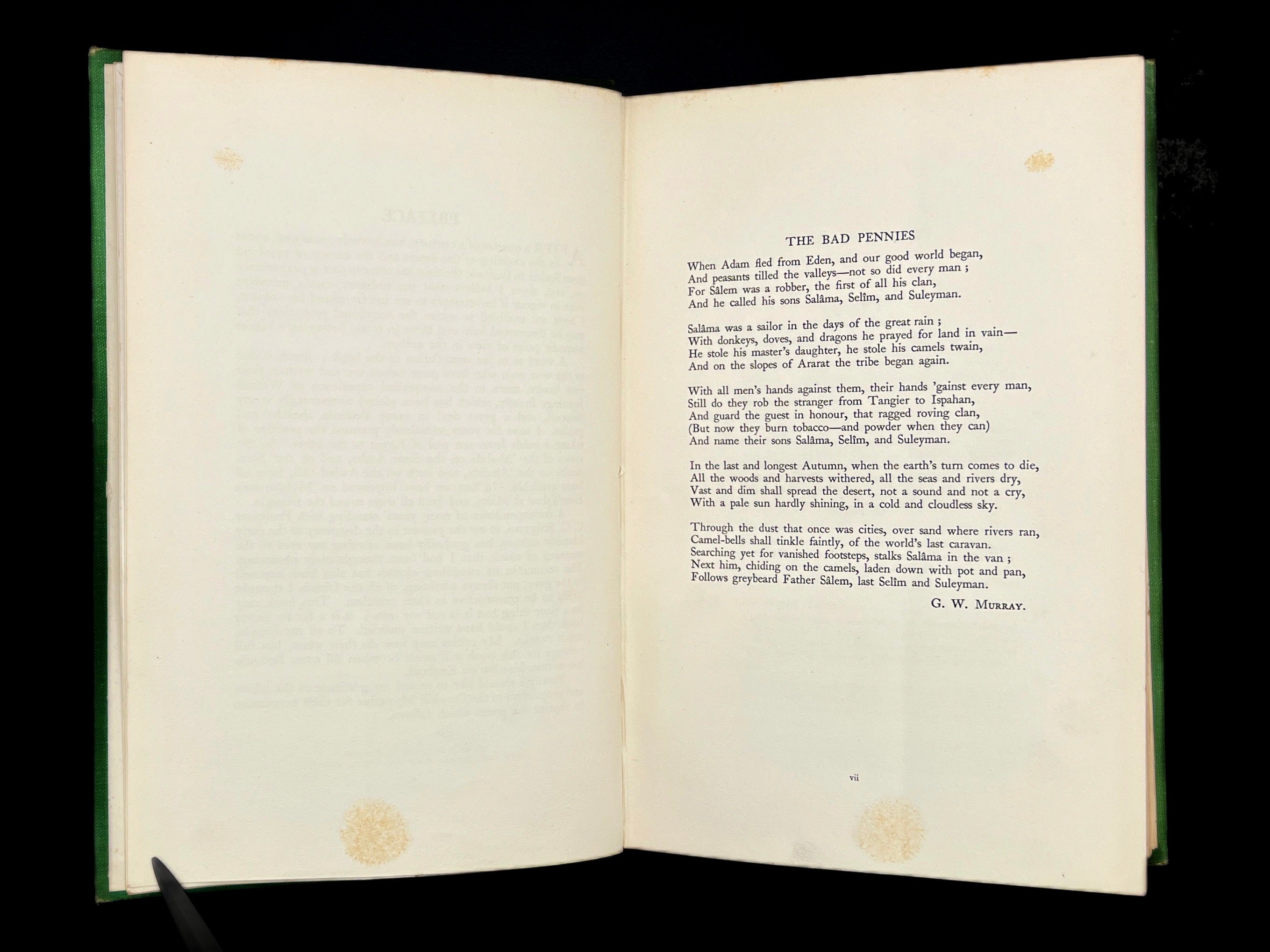 Sons of Ishmael, A Study of the Egyptian Bedouin, G.W. Murray, 1935