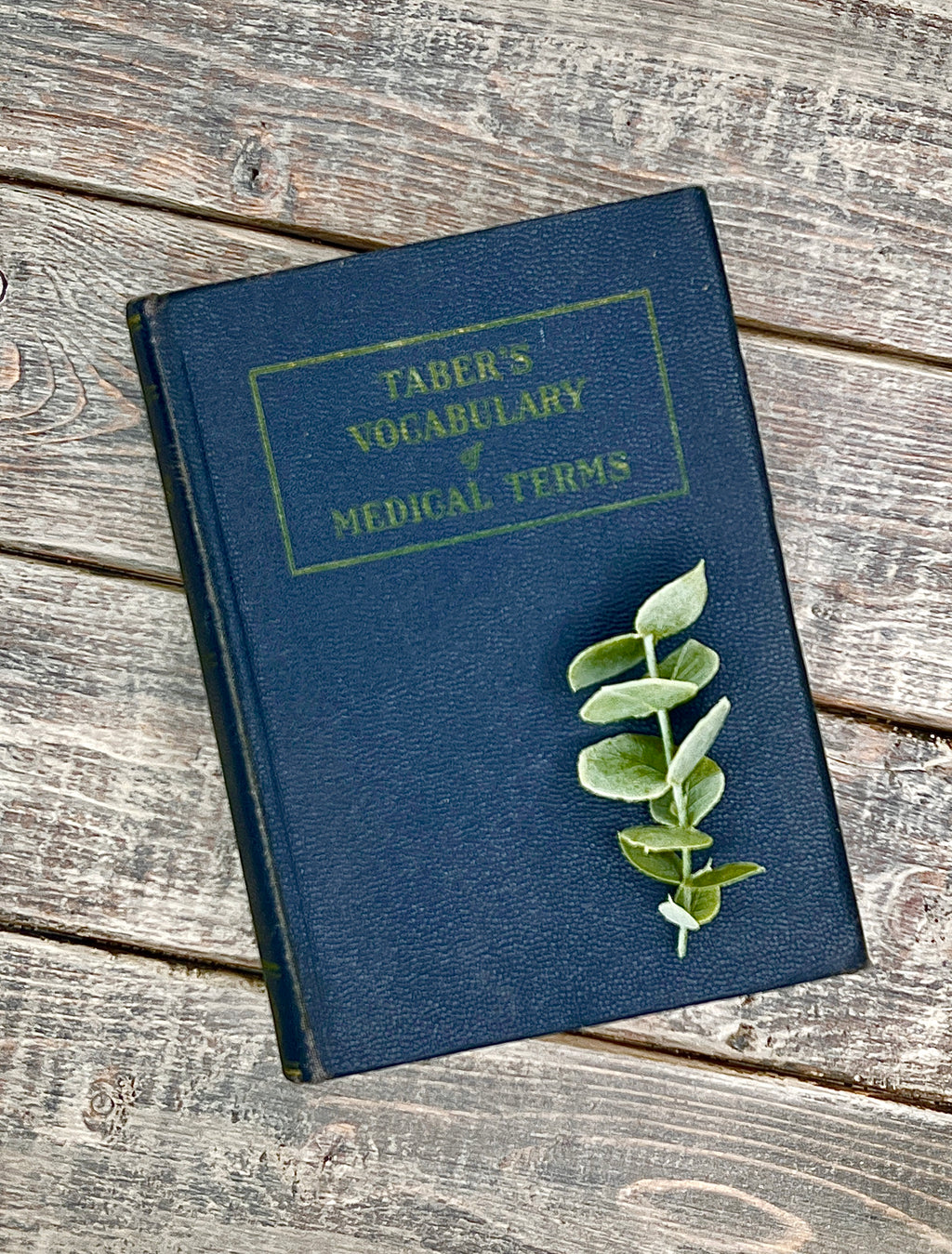 Taber's Vocabulary of Medical Terms- Fourth Edition 1956