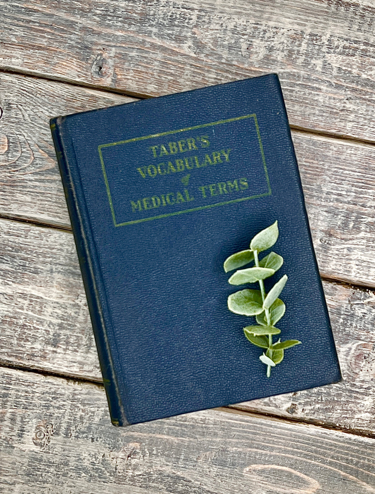 Taber's Vocabulary of Medical Terms- Fourth Edition 1956