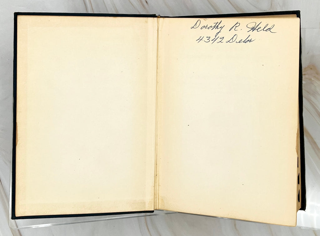 Taber's Vocabulary of Medical Terms- Fourth Edition 1956