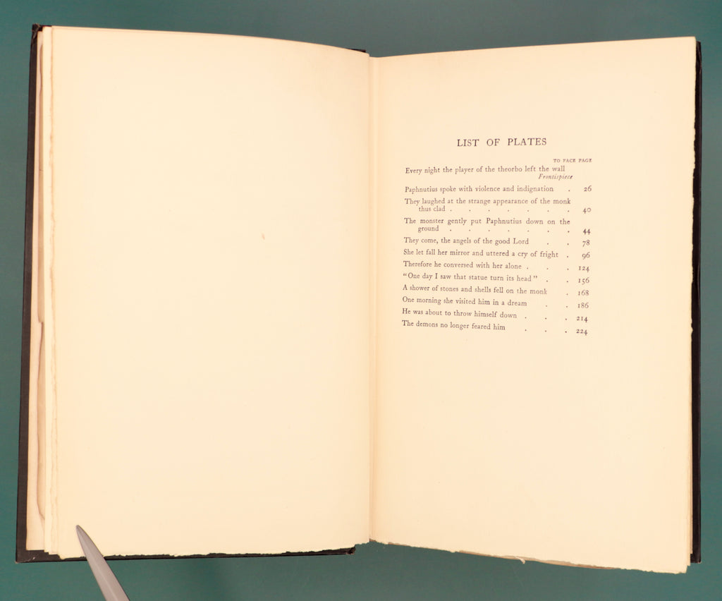 Thais, by Anatole France- 1926 Illustrated Edition