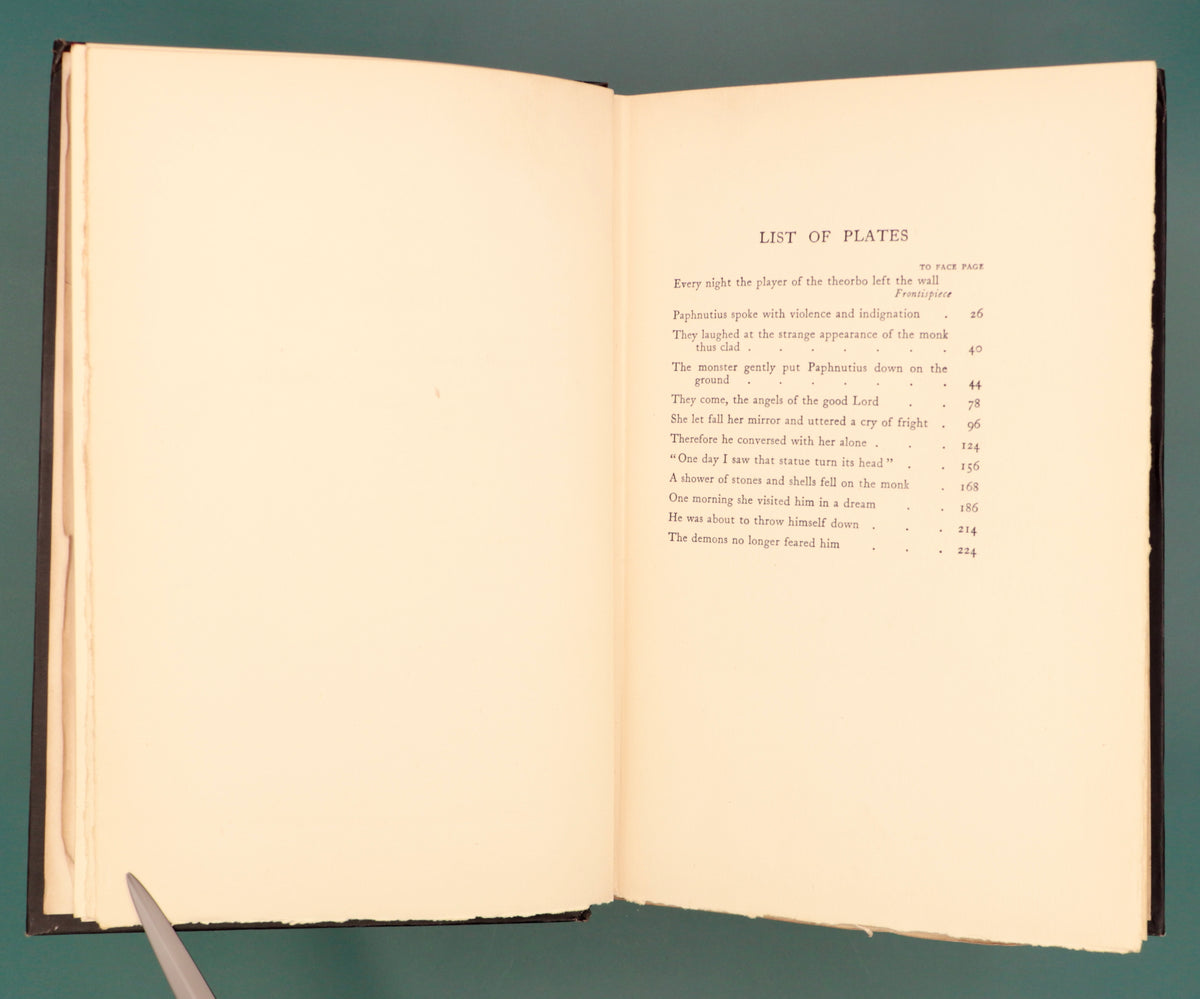Thais, by Anatole France- 1926 Illustrated Edition