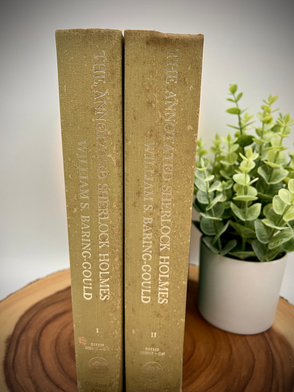 The Annotated Sherlock Holmes Volumes I-II (Doyle, 1976, Clarkson N Potter) Hardback w/o Dustcover
