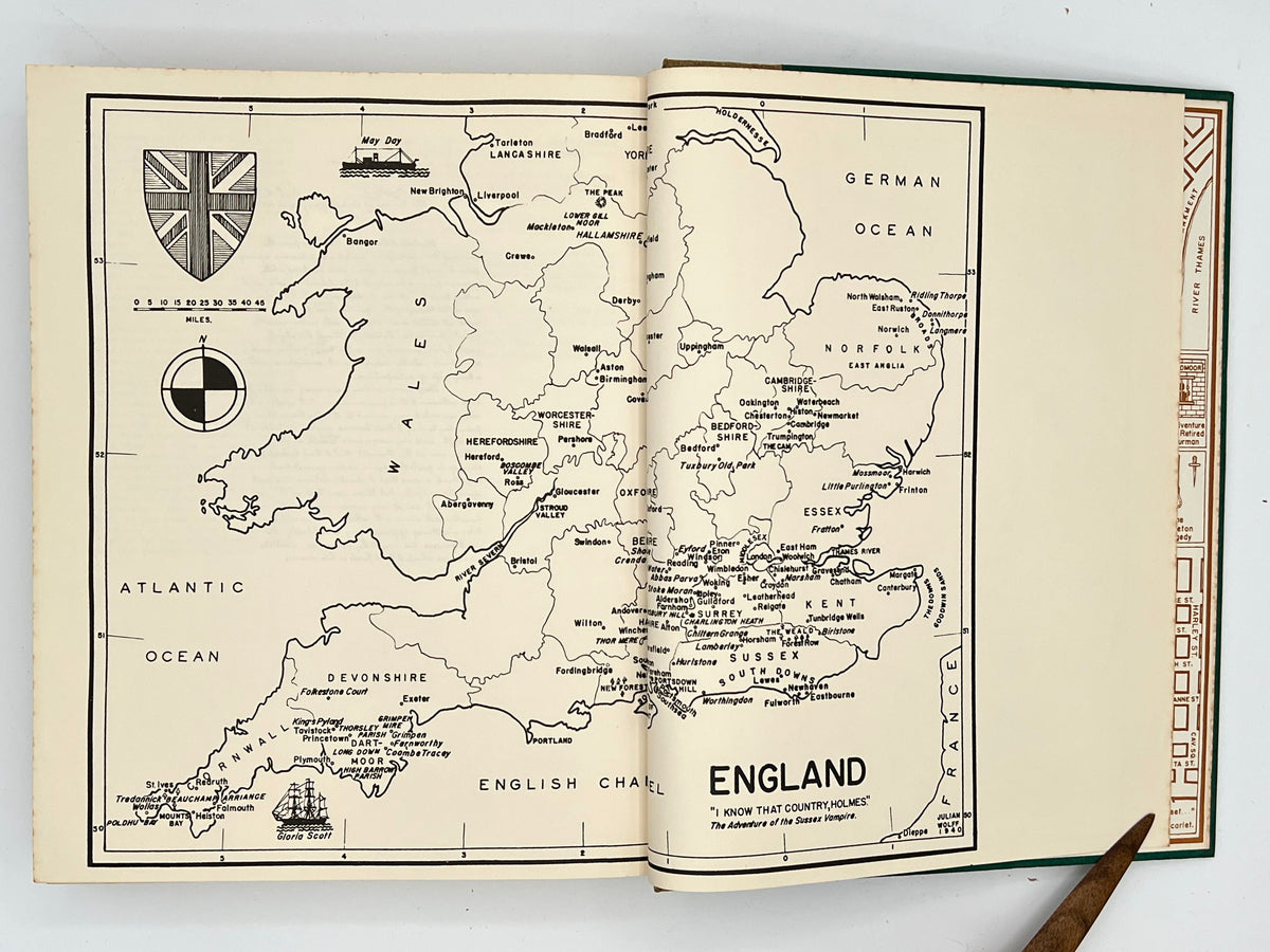 The Annotated Sherlock Holmes Volumes I-II (Doyle, 1976, Clarkson N Potter) Hardback w/o Dustcover