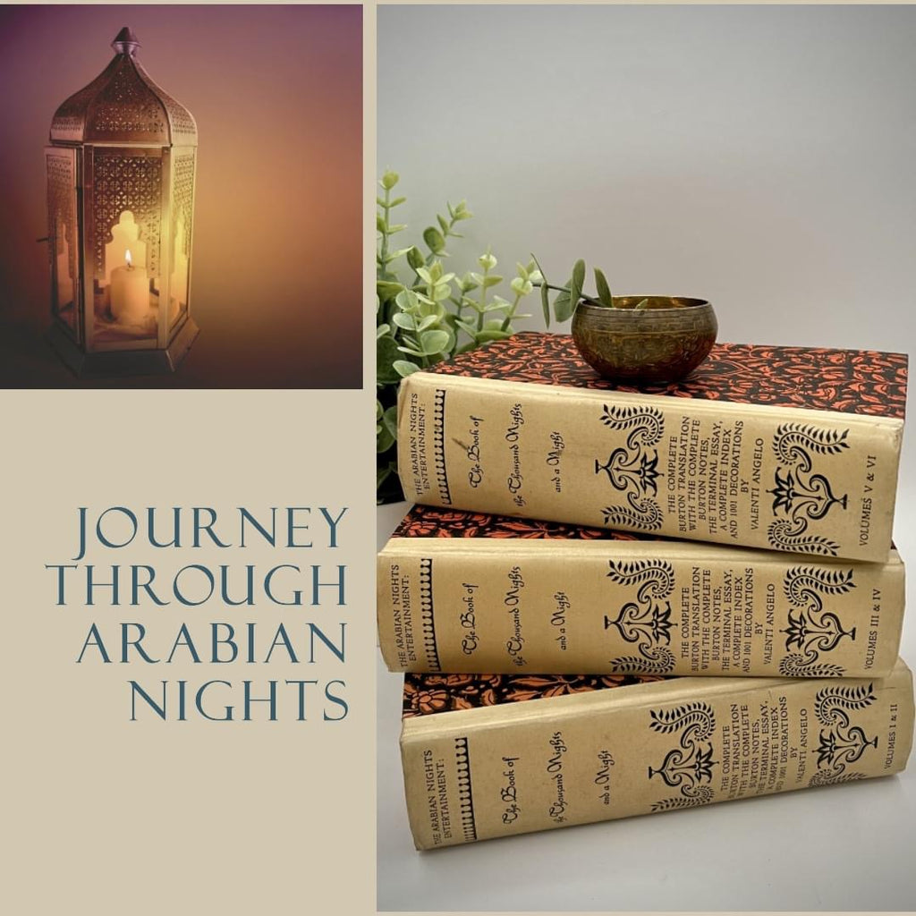 The Book of the Thousand Nights and a Night, Volumes I-VI Set (Burton [Translator], 1962, Heritage) Hardbacks w/ Dustcovers in Cardboard Case