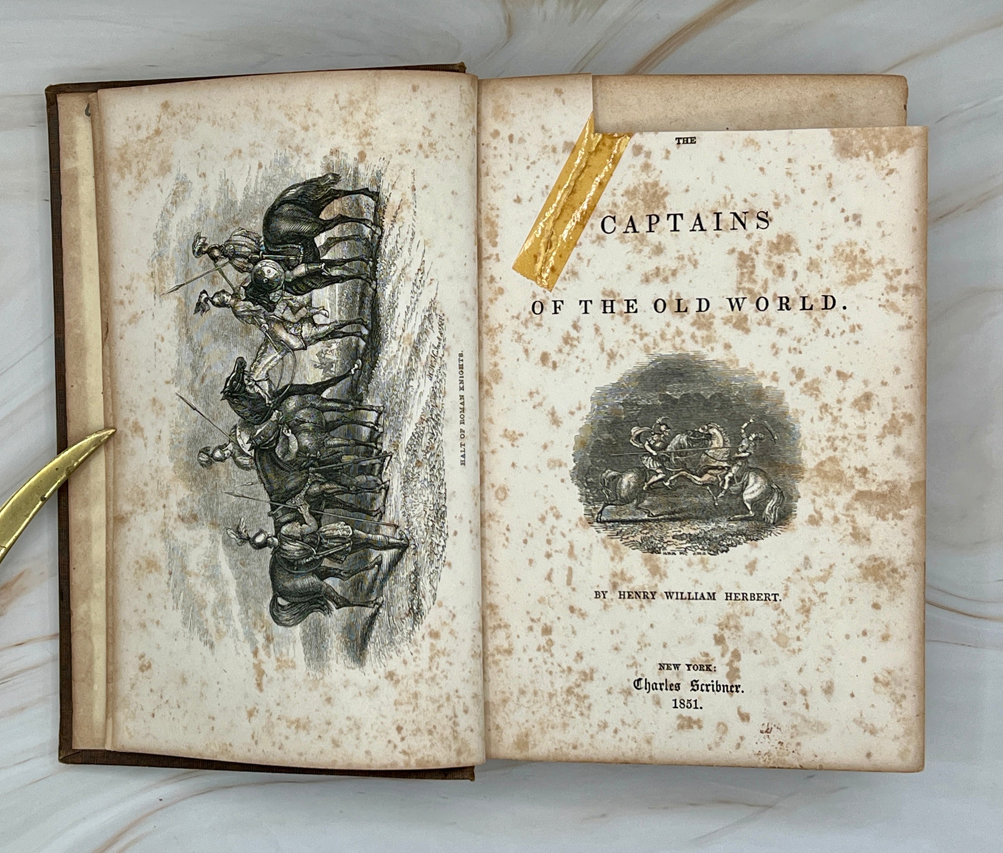 The Captains Of The Old World, by Henry William Herbert (1851)