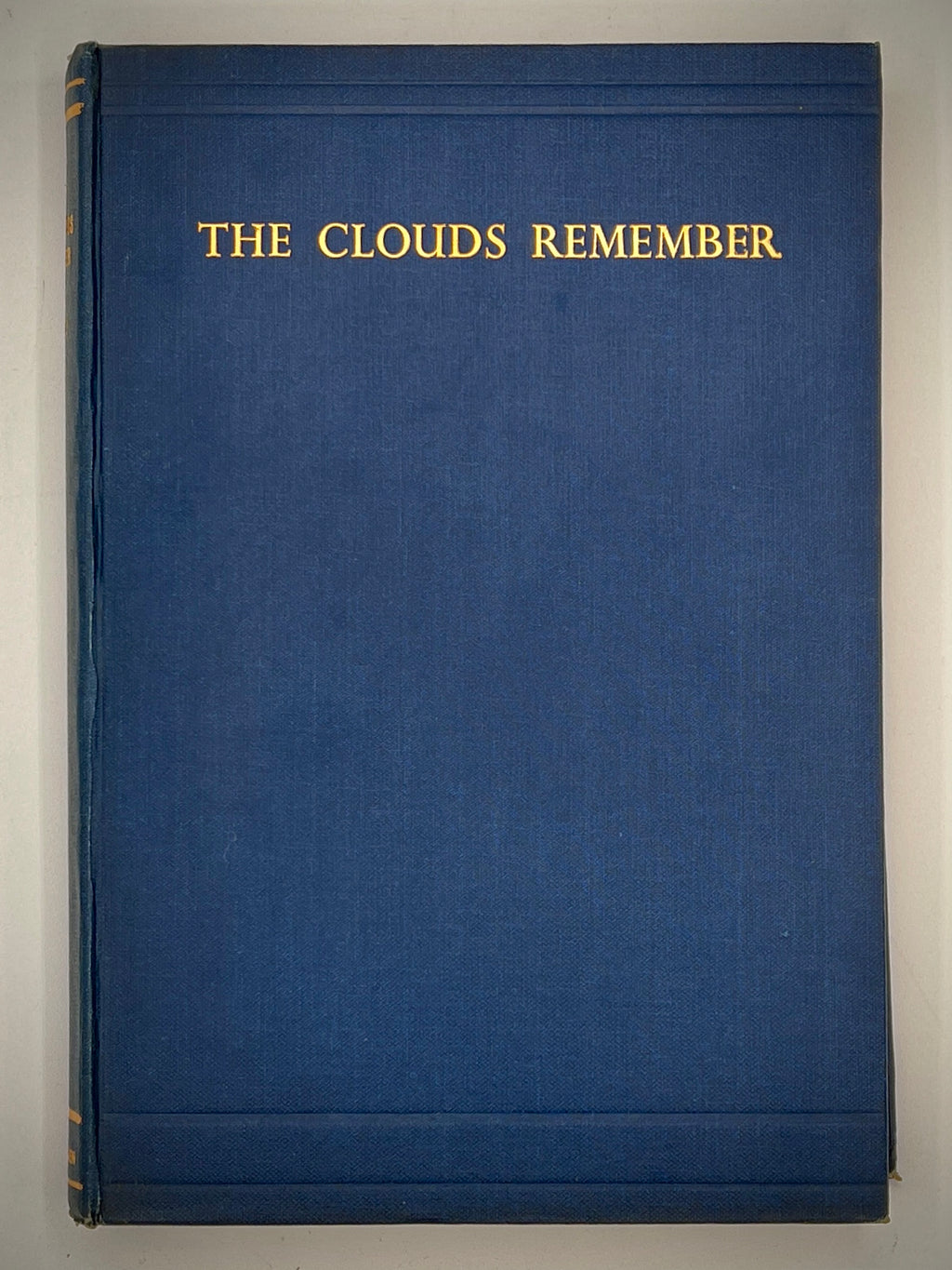 The Clouds Remember (Bridgman, 1930, Gale & Polden) 1st Edition