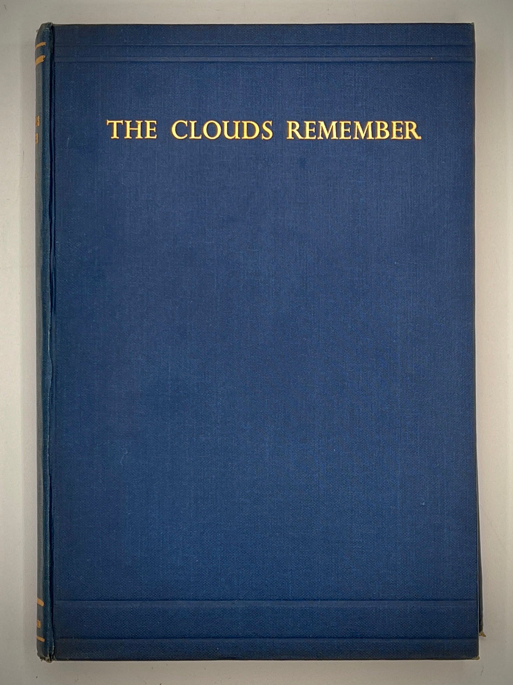 The Clouds Remember (Bridgman, 1930, Gale & Polden) 1st Edition