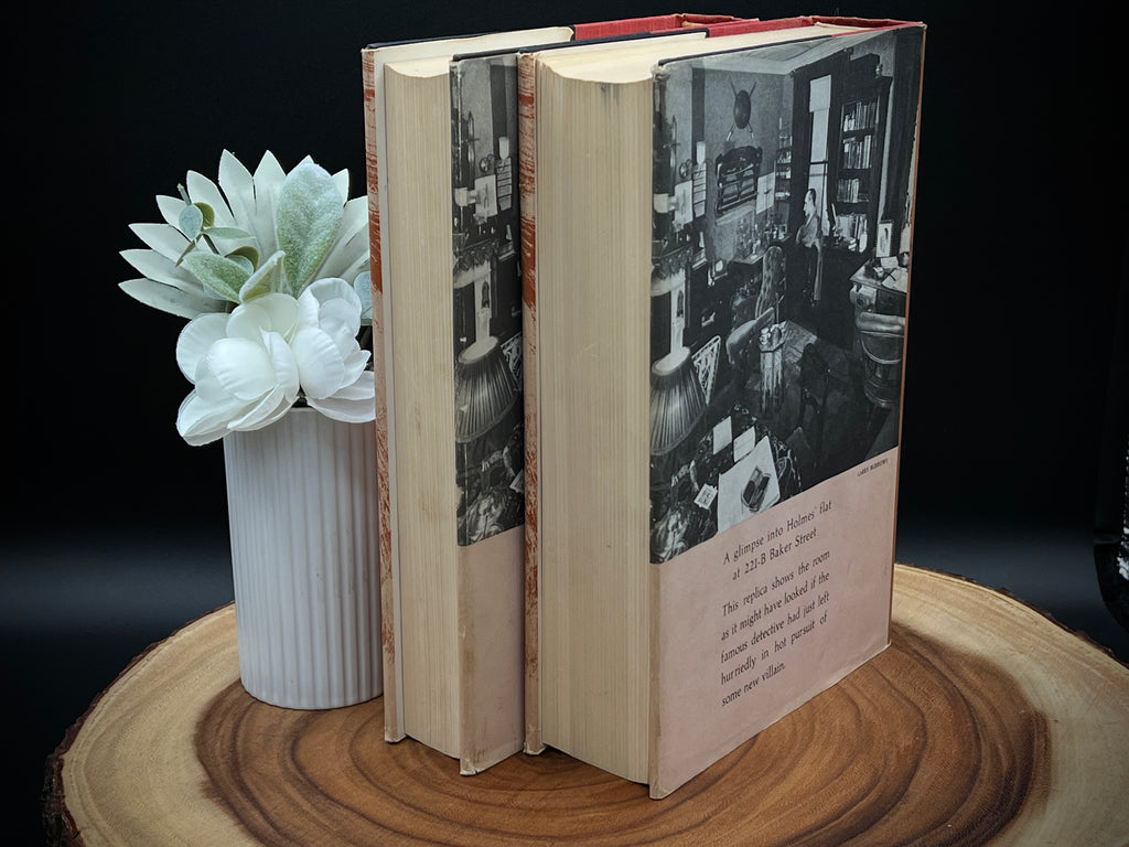 The Complete Sherlock Holmes Volumes 1-2 (Sir Arther Conan Doyle, 1930, Doubleday) Hardback w/ Dustcover