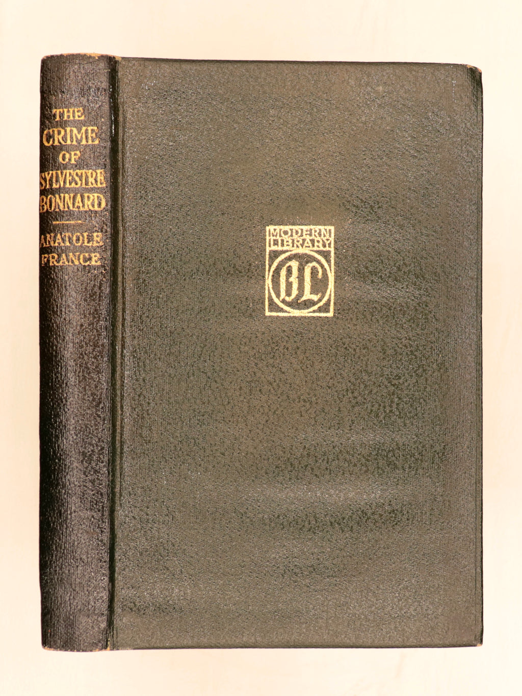 The Crime Of Sylvestre Bonnard, by Anatole France, 1917 Modern Library Edition