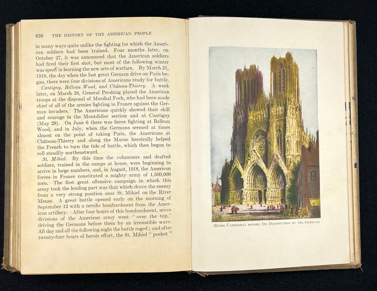 The History Of The American People (Beard & Bagley, 1924) Hardback w/o Dustcover