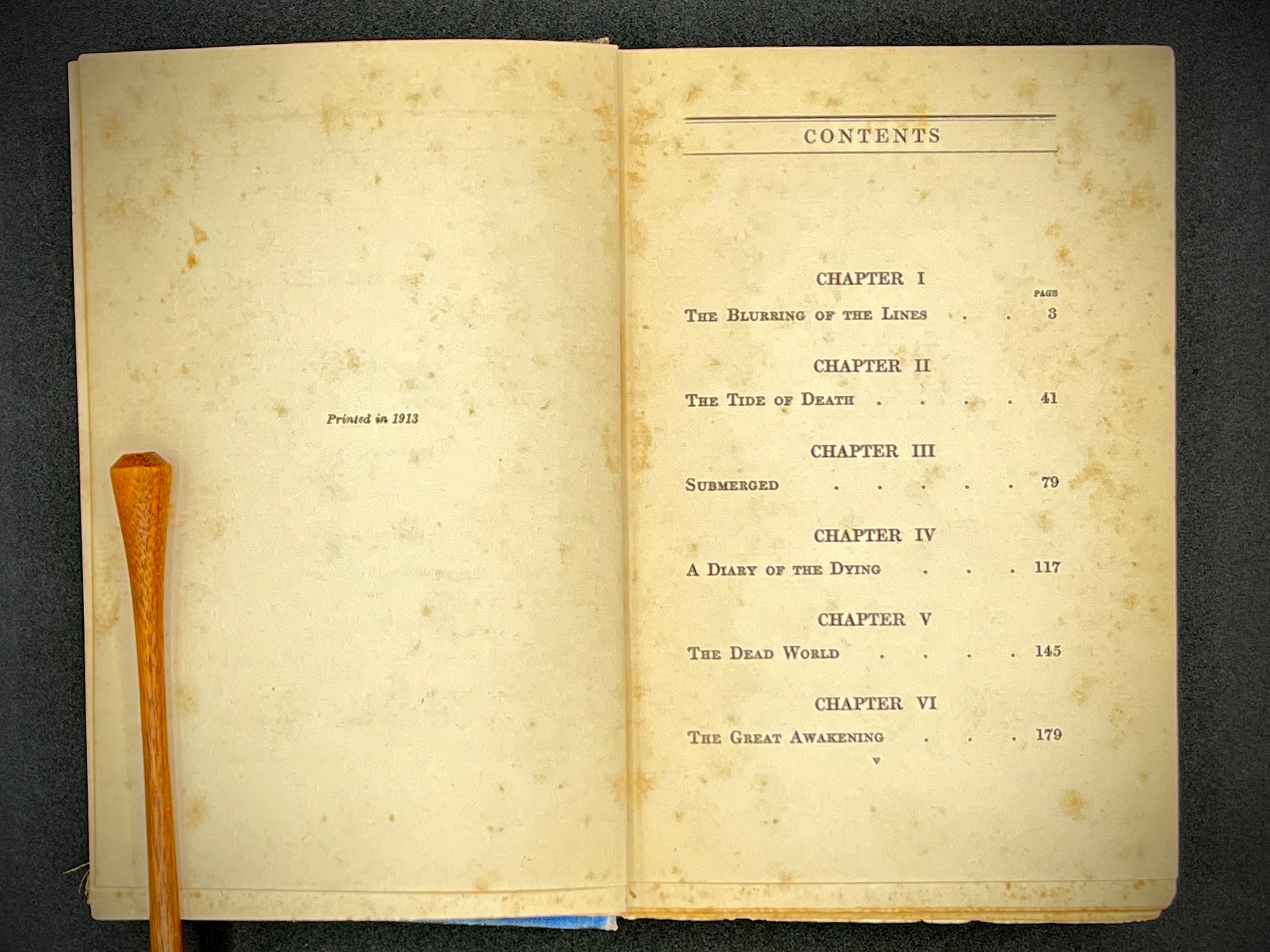 The Poison Belt (Doyle, 1913, Hodder and Stoughton) Hardback w/o Dustcover