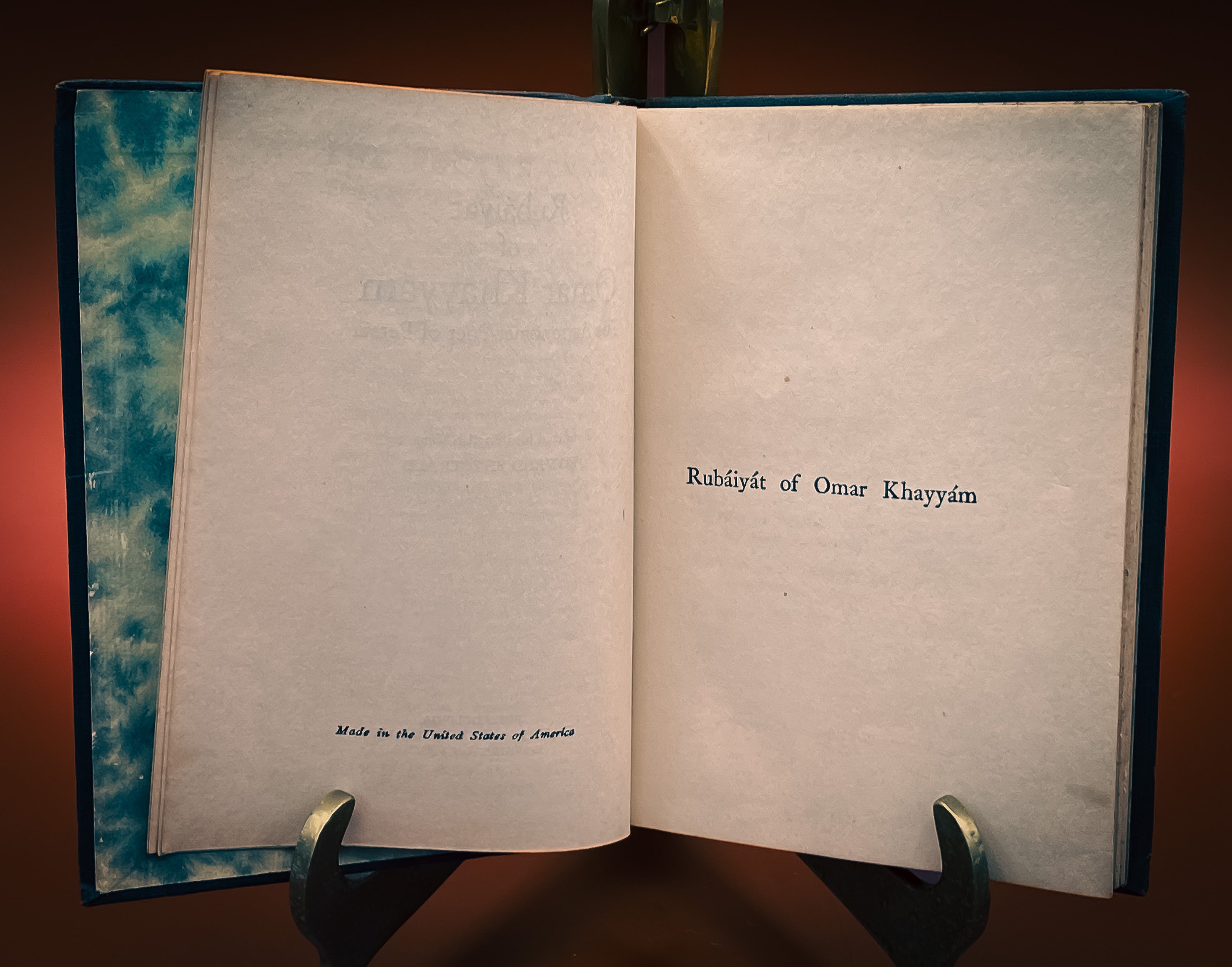 The Rubaiyat of Omar Khayyam Pocket Classics Edition Hardcover Book