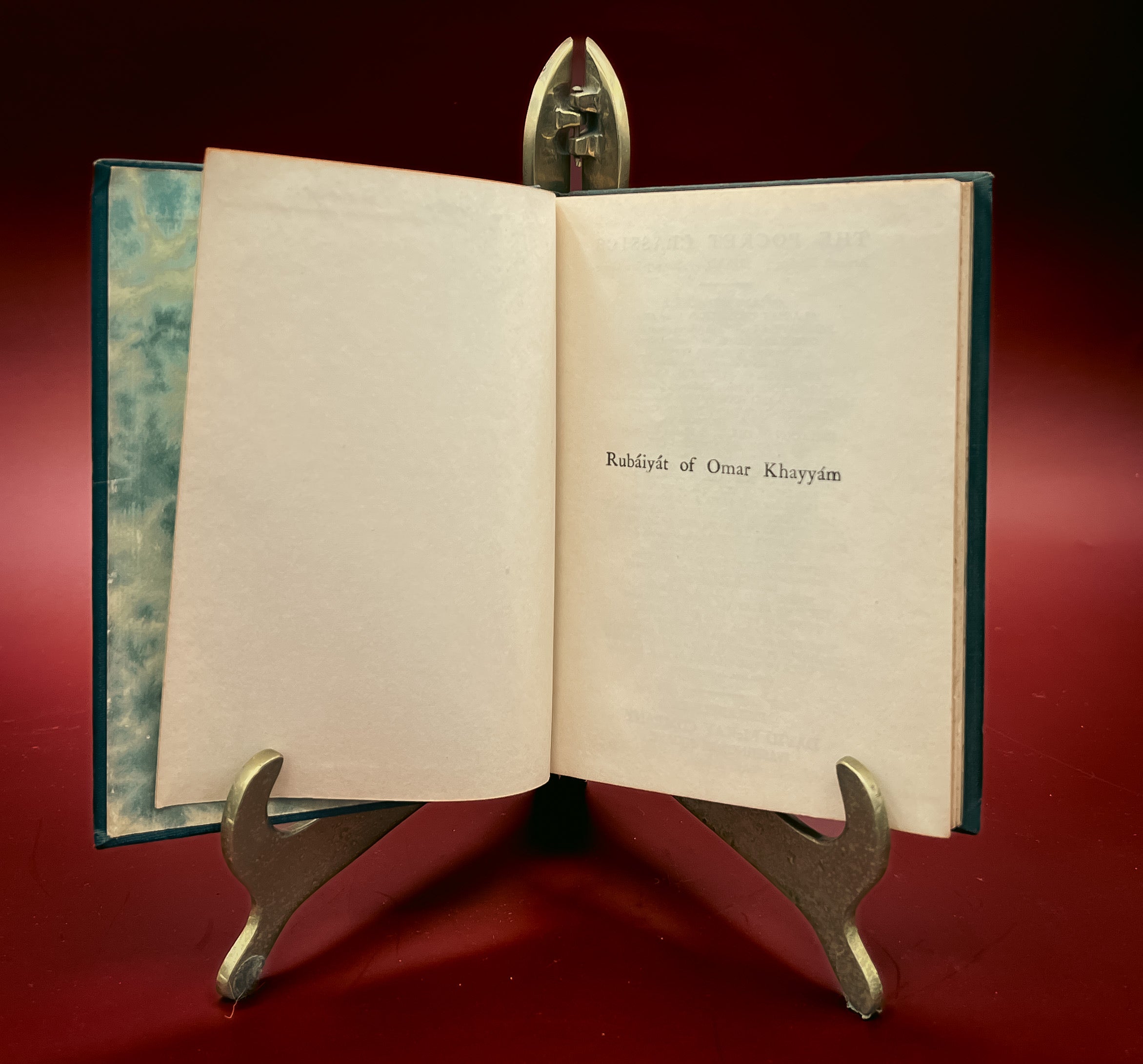 The Rubaiyat of Omar Khayyam Pocket Classics Edition Hardcover Book