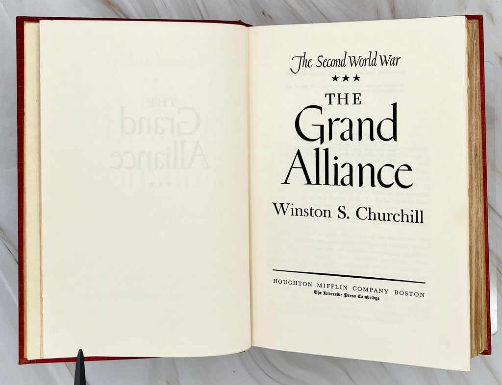 The Second World War: The Grand Alliance- Winston Churchill, 1950