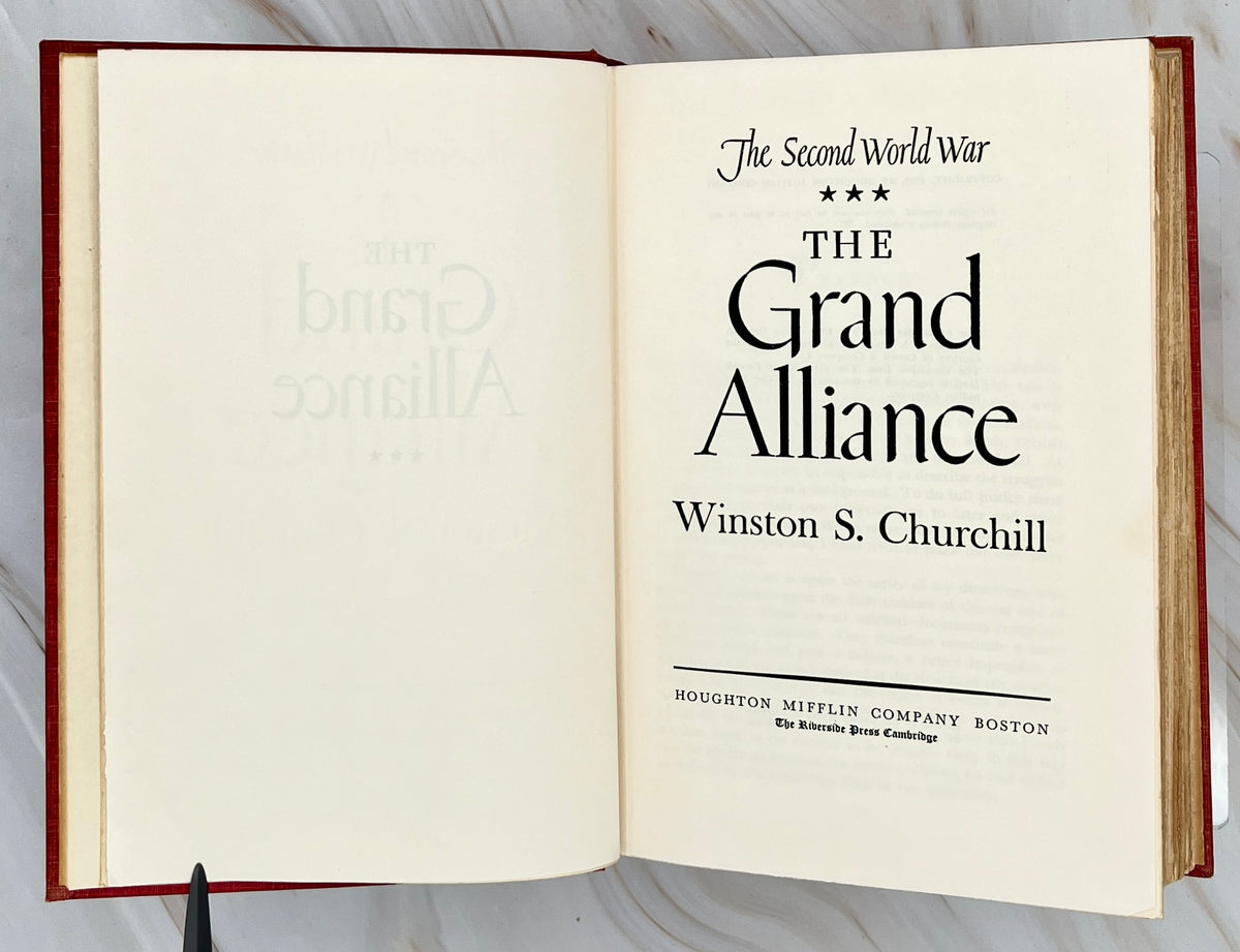 The Second World War: The Grand Alliance- Winston Churchill, 1950