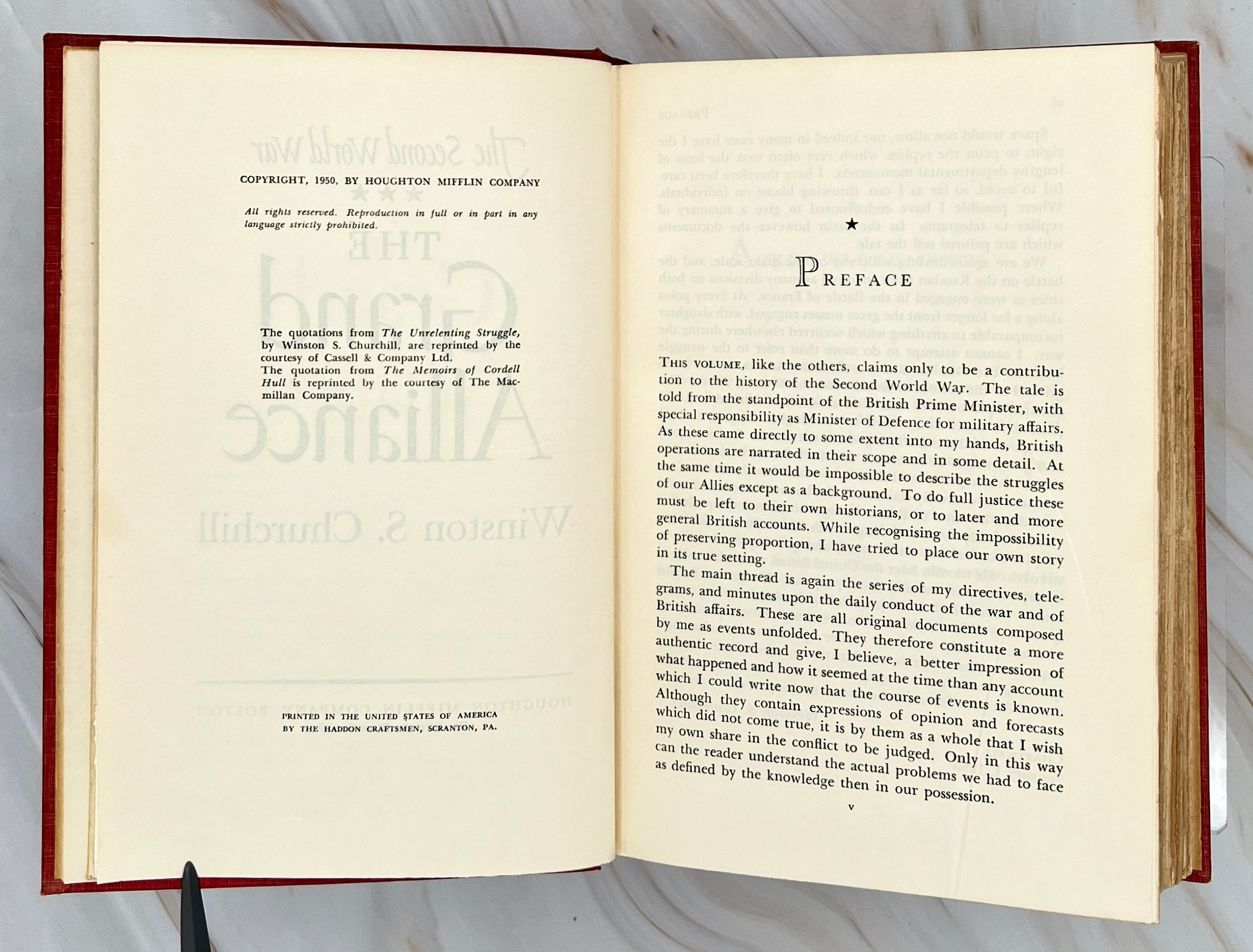 The Second World War: The Grand Alliance- Winston Churchill, 1950
