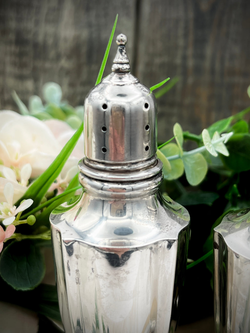 Revere Silversmiths 919 Sterling Silver Salt and Pepper Shakers - Elegant Pair