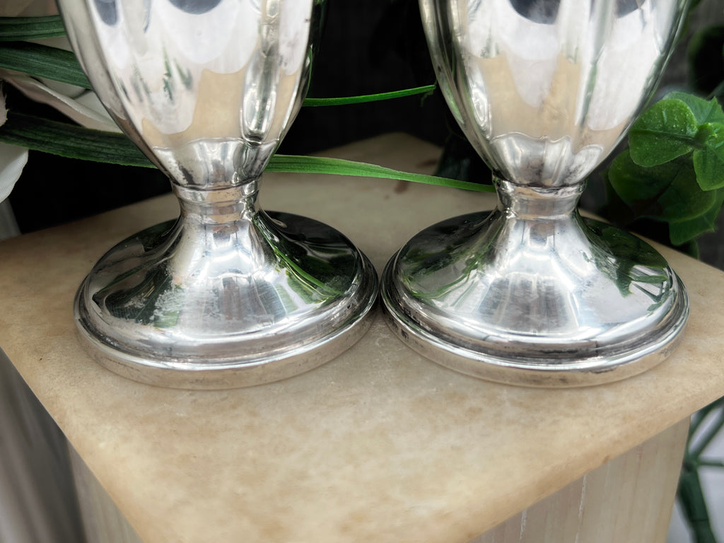 Revere Silversmiths 919 Sterling Silver Salt and Pepper Shakers - Elegant Pair