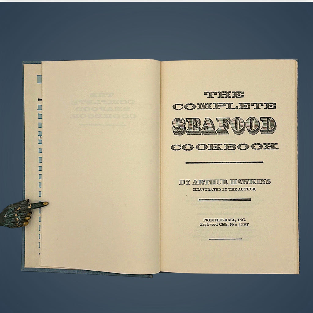 Vintage 1970 hardcover edition of The Complete Seafood Cookbook by Arthur Hawkins with retro dust jacket - Photo 7