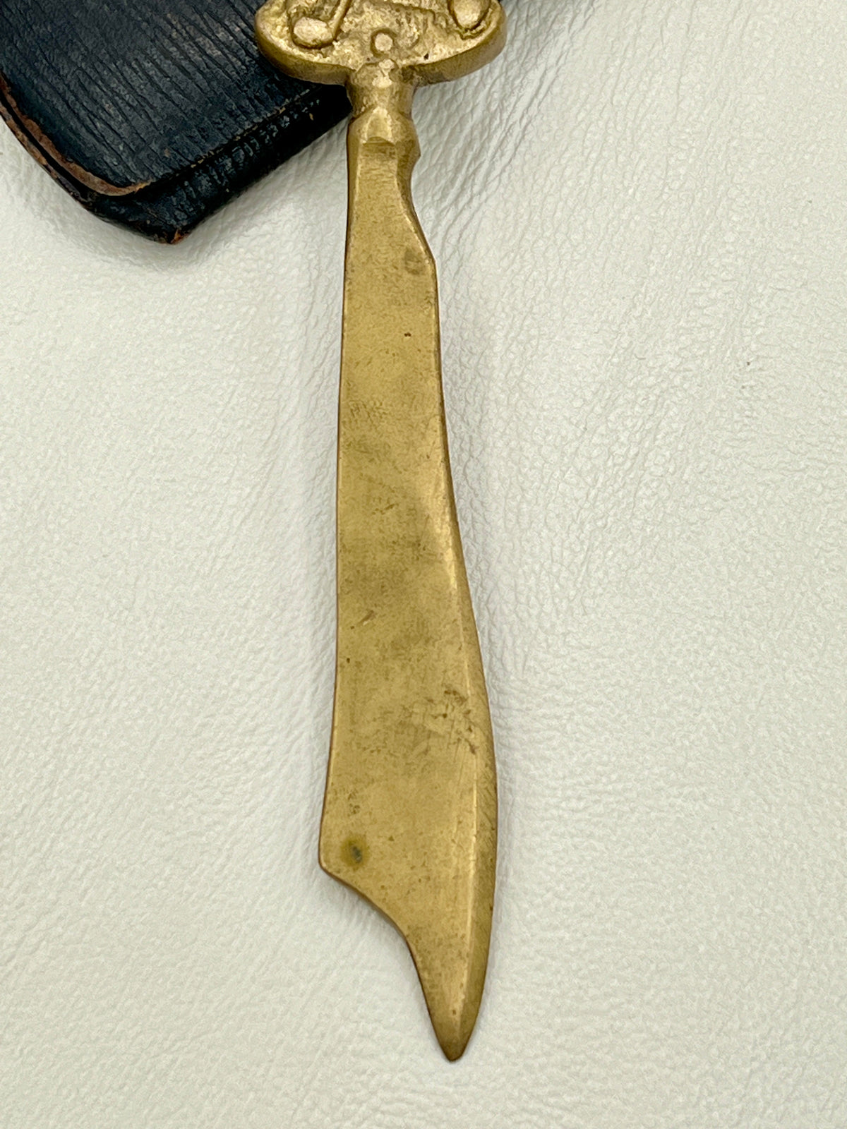 Vintage Brass Golfer Letter Opener- Circa 1930s