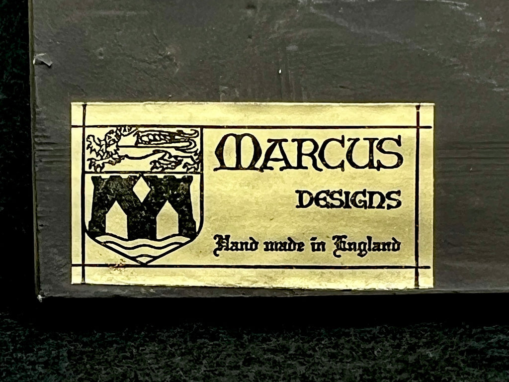 Vintage Marcus Designs Medieval Handmade in England Wall Plaque