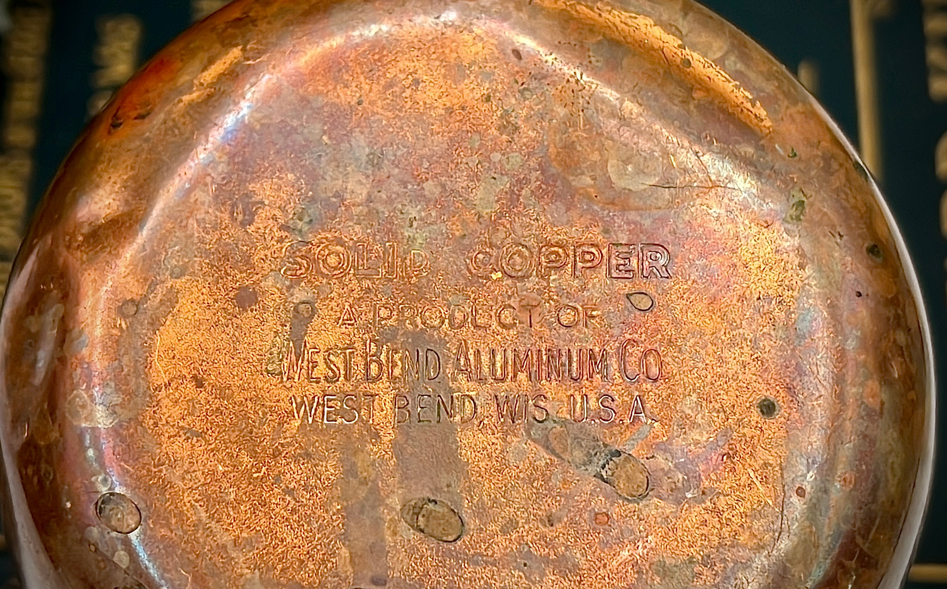 West Bend Solid Copper Mug (Pre-1961)