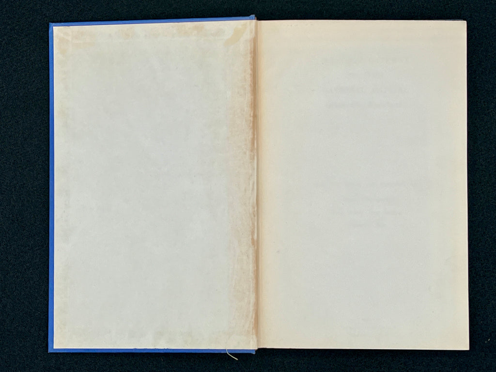 A light blue vintage paper cover of a mid-century Montgomery County Maryland historical publication resting flat on a dark background. - Photo 3