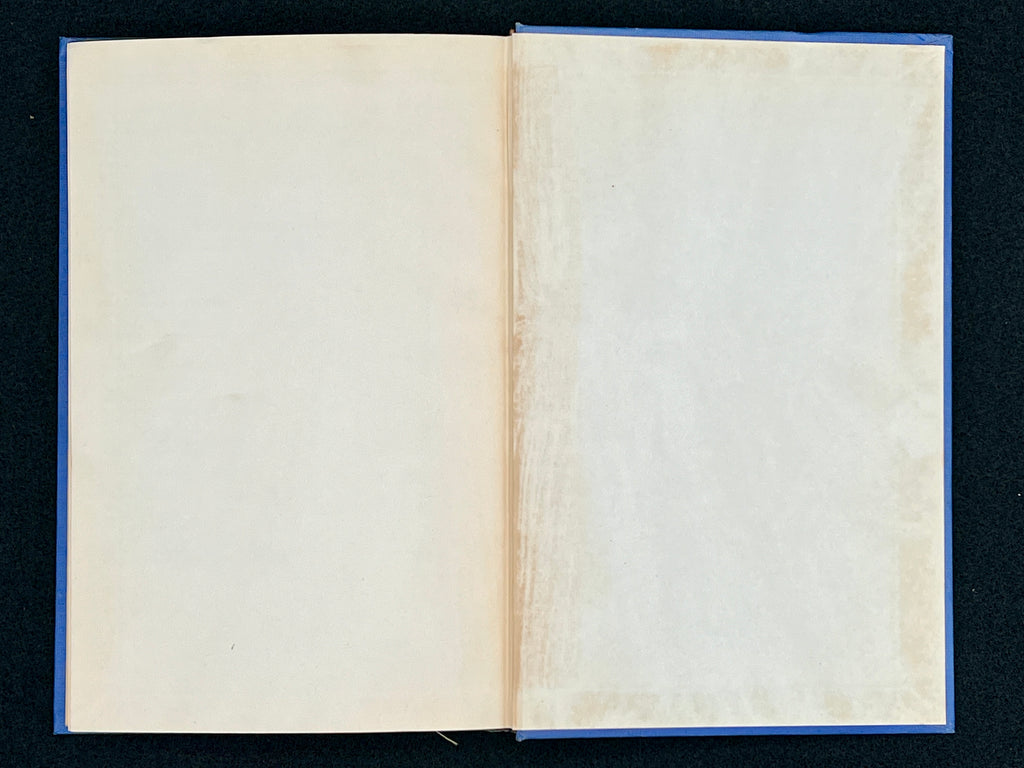 A light blue vintage paper cover of a mid-century Montgomery County Maryland historical publication resting flat on a dark background. - Photo 8