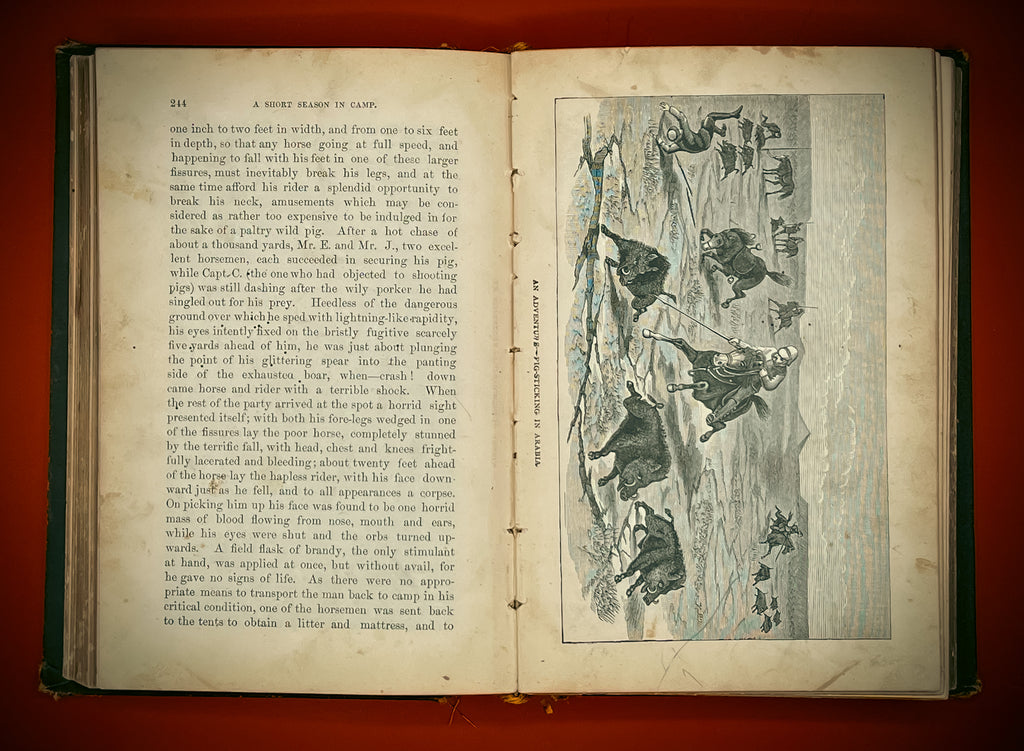 With Star and Crescent by A. Locher - Illustrated, 1890, Rare Collectible