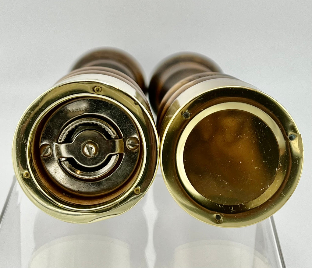 Wood salt & pepper shakers