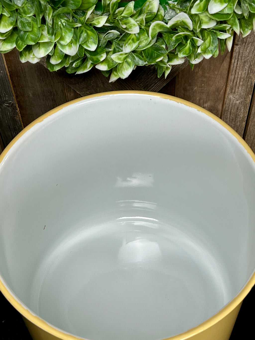 Yellow Enamelware Drink Dispenser